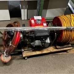 アリミツ　動力噴霧器　sr-305 動作確認済み　ホース100m の画像