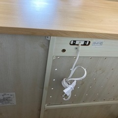 【取引決まりました】キッチンカウンター　収納棚の画像