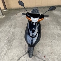 [取り引き予定者決まりました]50ccスクーター　スズキレッツ2 原付シート、バッテリー新品の画像