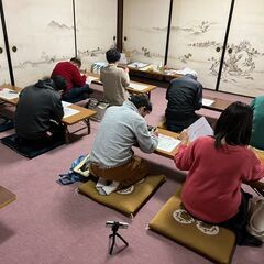 毎月第三日曜日開催『金山寺写経会』４９ - 岡山市