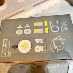 Medela(メデラ) 搾乳機 電動 スイング・マキシ電動さく乳器(充電式　電動・ダブルポンプ) *最終値下げ。決まりましたの画像