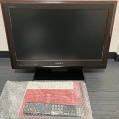 《SONY》テレビ　22型　2009年製