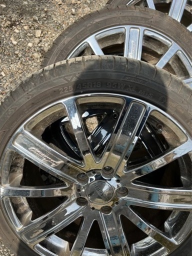 引き取り者決定　オデッセイタイヤホイールセット新品同様