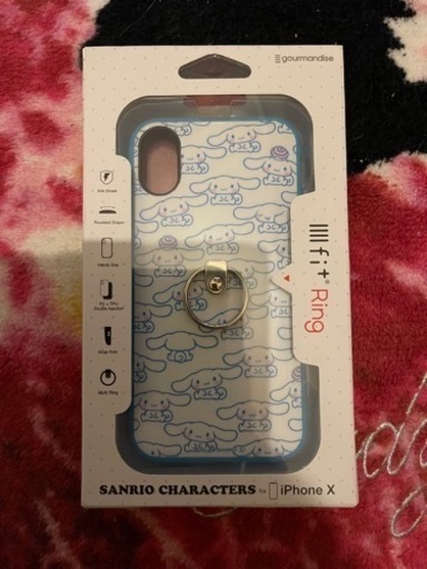 新品未使用iPhone X イーフィット シナモロール