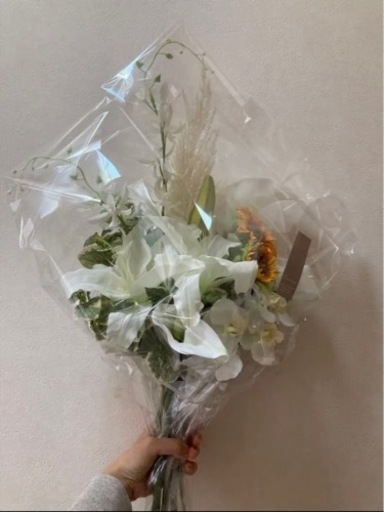 ウェディングブーケ　造花　フォトウェディング