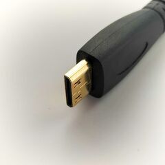 ミニHDMI→HDMI変換ケーブルの画像
