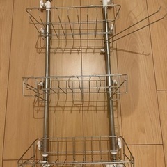 水切りラック　スリムタイプの画像