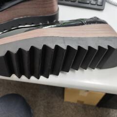 厚底ウェッジ シューズ36（23.0cm）（足長）の画像