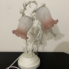 アンティーク フラワー テーブルライト