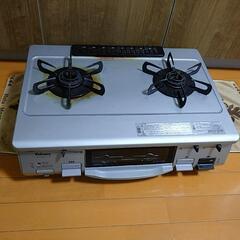 お話し中 お値下げ‼️ガスコンロ 2つ口 59㌢🔥