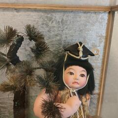 五月人形     「金太郎と熊」の画像