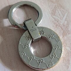 元値4万☆GUCCI アクセサリー　GG柄　シルバーアクセ　キー...