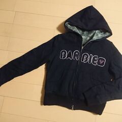261 Barbie もこもこパーカー