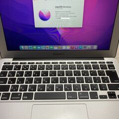 再出品!! バッテリー新品!! MacBook Air 11 inch 2015