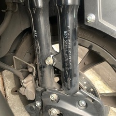 ヤマハ　トリシティ　SEC1J 125cc現行型 左転倒したバイクの画像