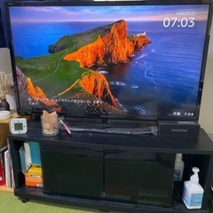 取り引き相手決まりました。SHARP AQUOS LC-40s5とテレビ台のセット