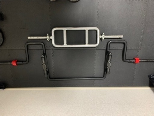 HEXバー　トライセプスバー　28mm径　ベンチ　スクワット　筋トレ　ダンベル