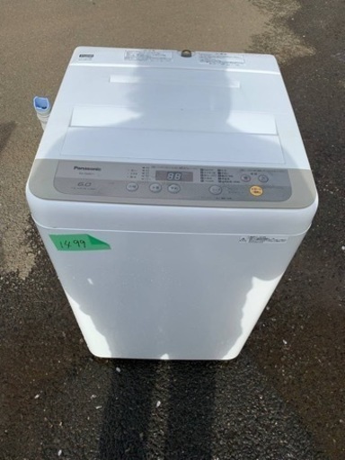 ✨2018年製✨ 1499番 パナソニック✨電気洗濯機✨NA-F60B11‼️