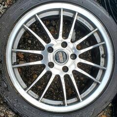 BBS RD155 DUNLOP DZ101付き 5穴 114.3 17インチ 4本