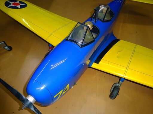 【ラジコン飛行機】フェアチャイルド PT-19 Fairchild PT-19(OK模型）エンジン・プロポ付