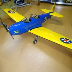 【ラジコン飛行機】フェアチャイルド PT-19 Fairchild PT-19(OK模型）エンジン・プロポ付の画像