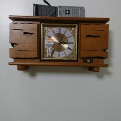 未使用　昭和レトロ　シチズン電子ベル置時計（桂浜）の画像