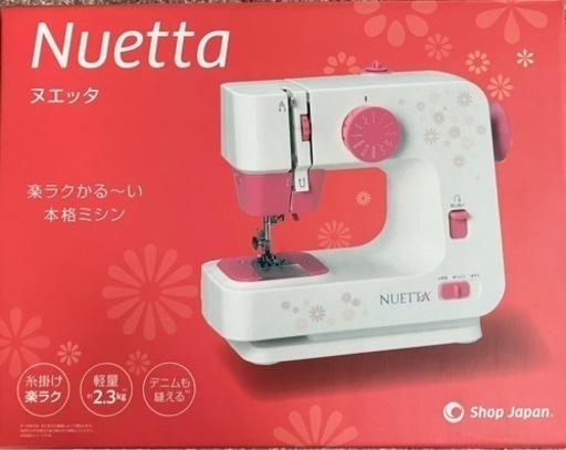 【値下】ショップジャパン　電動ミシンヌエッタ