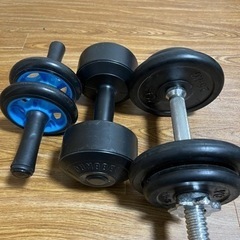 10,5キロダンベル＋腹筋ローラー