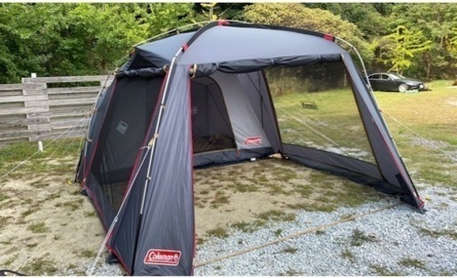 テント コールマンタフスクリーン2ルームダークグレー