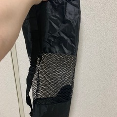 【受け取り決まりました】ヨガマット グレー 収納バッグ付きの画像