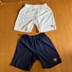 サッカー、未使用プラクティスパンツ２枚(サイズO)