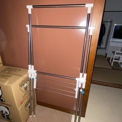 【無料】物干し ステンレス X型 ニトリ【購入後4年】の画像