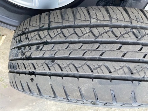 プラド純正タイヤホイールセット　265/65/r17