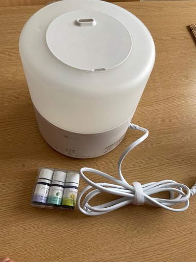 【アロマオイル付き】超音波加湿器　＊交渉可