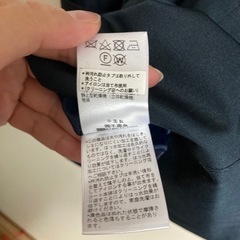 値下げしました❗️春　秋　コート　黒　7号の画像