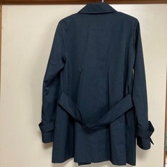 値下げしました❗️春　秋　コート　黒　7号の画像