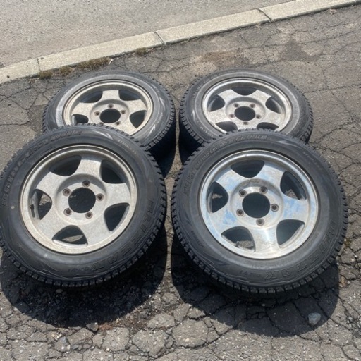 JA11 ジムニー純正　エンケイ　アルミ　スタッドレス！