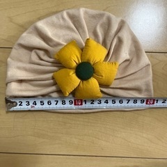 ベビー　帽子　40-44cm  調整可能の画像