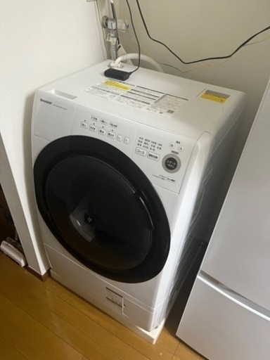 ドラム式洗濯機　SHARP ES-SF7 7kg