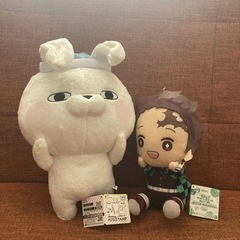 ぬいぐるみ2点の画像