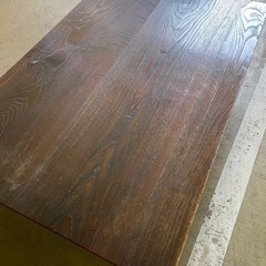 座卓　ローテーブル(天然木) 幅120×奥行80×高さ32cmの画像