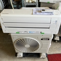 佐賀中古エアコン三菱2019年2.2KW76番税込取付込