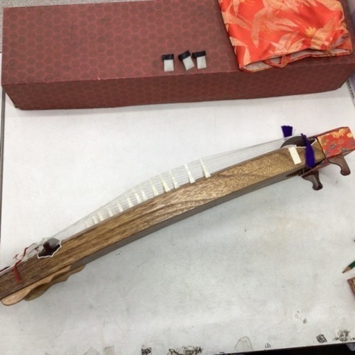 二尺琴　13弦 和楽器　 ミニ琴