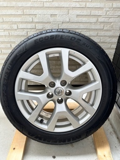 エクストレイルT31 純正ホイール タイヤ4本セット