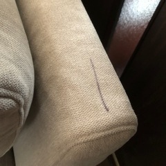 【お引き取り確定しています】ローソファ　2.5人掛けの画像