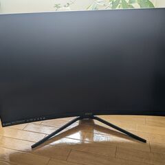 【ジャンク】　31.5インチ4Kモニタ　ＭＳＩ　MAG321CURV