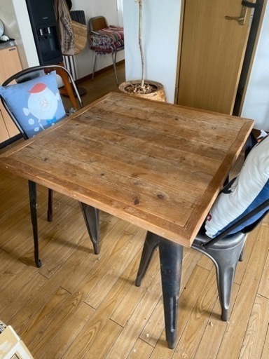 knot antiques ノットアンティークス ブリックダイニングセット