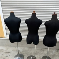 トルソー(女性)中古品3体まとめ売り！の画像