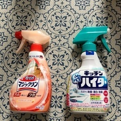 住宅用合成洗剤と台所漂白剤