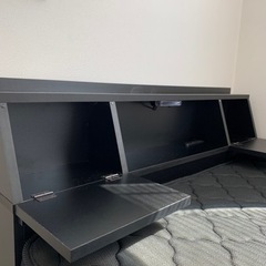 【先約様商談中】セミダブルベッド　令和3年10月購入(美品)の画像